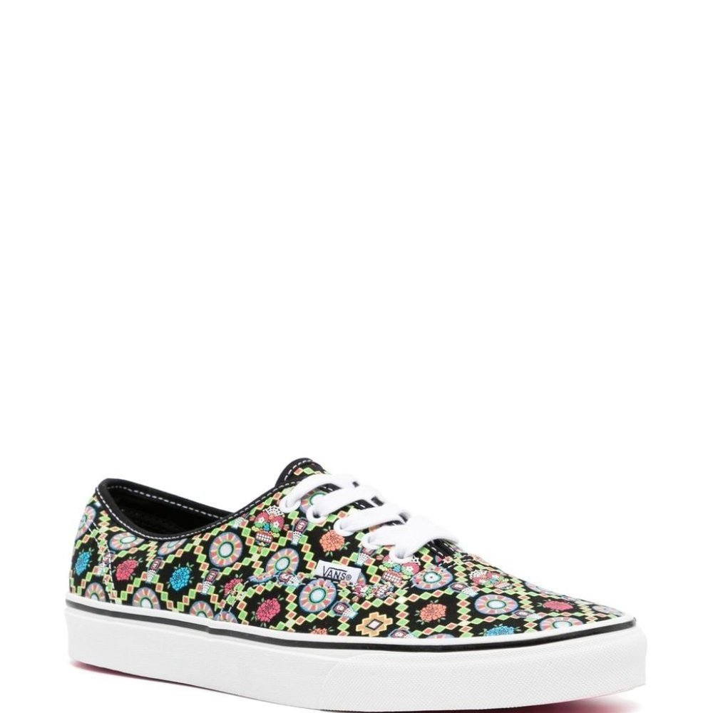 Vans Authentic Printed Slip On Low Womens Shoes Multicolor VANS 025482 NEW Sz 8 - Picture 7 of 8